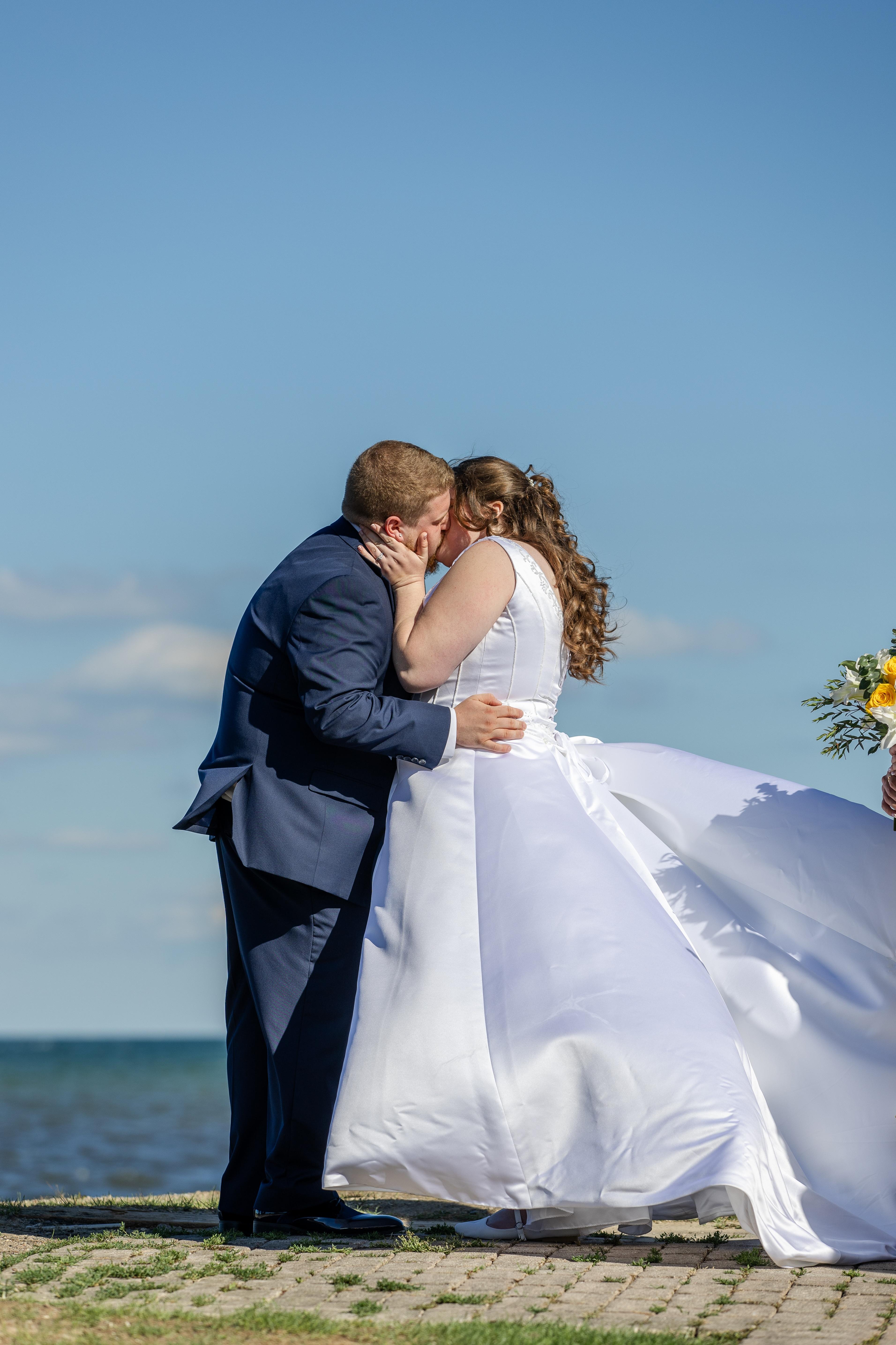 Meghan and DJ's Wedding Day on Lake Saint Clair
