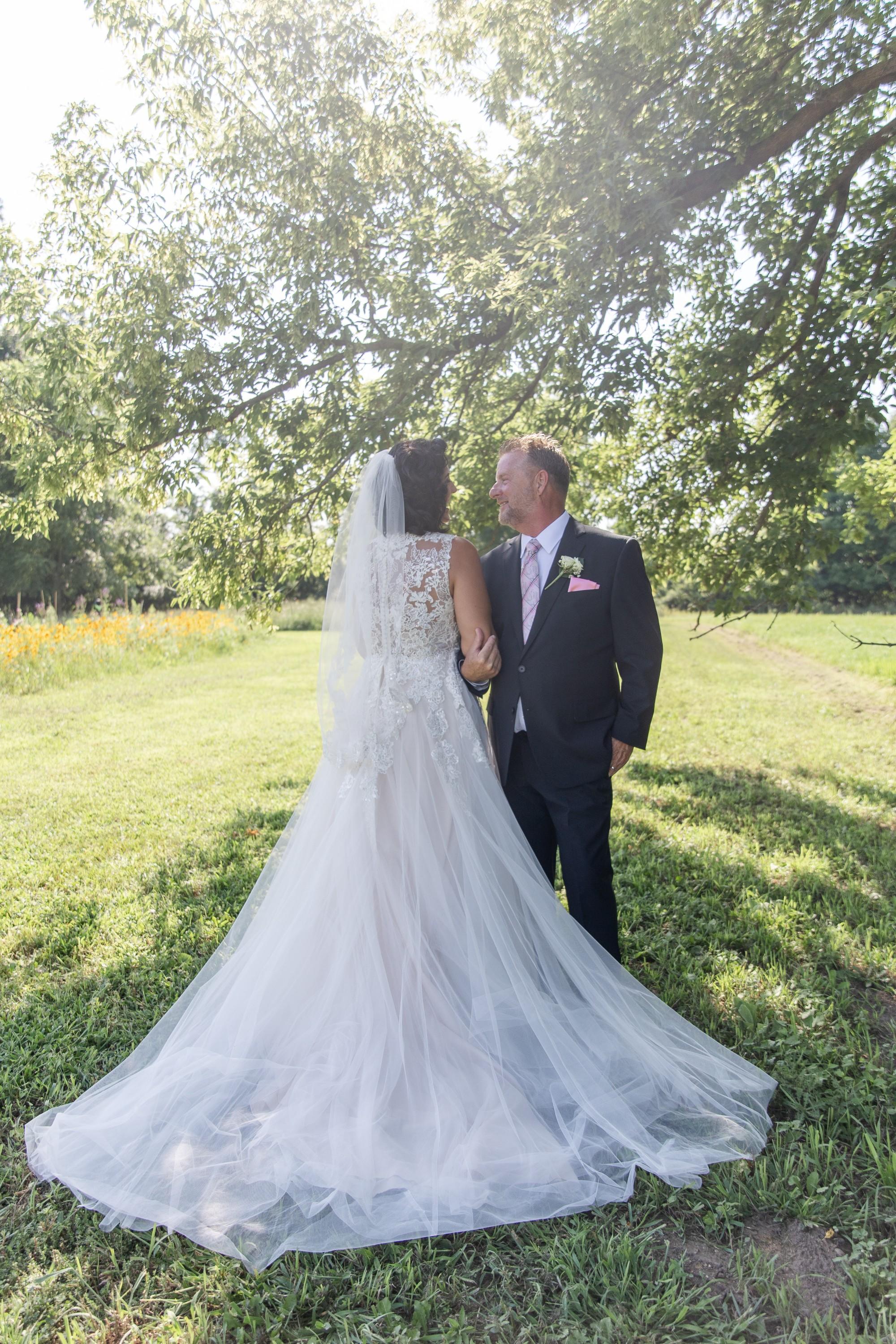 A Unique and Intimate Wedding at Trillium Farm, Armada, Michigan: Neda and John's Special Day