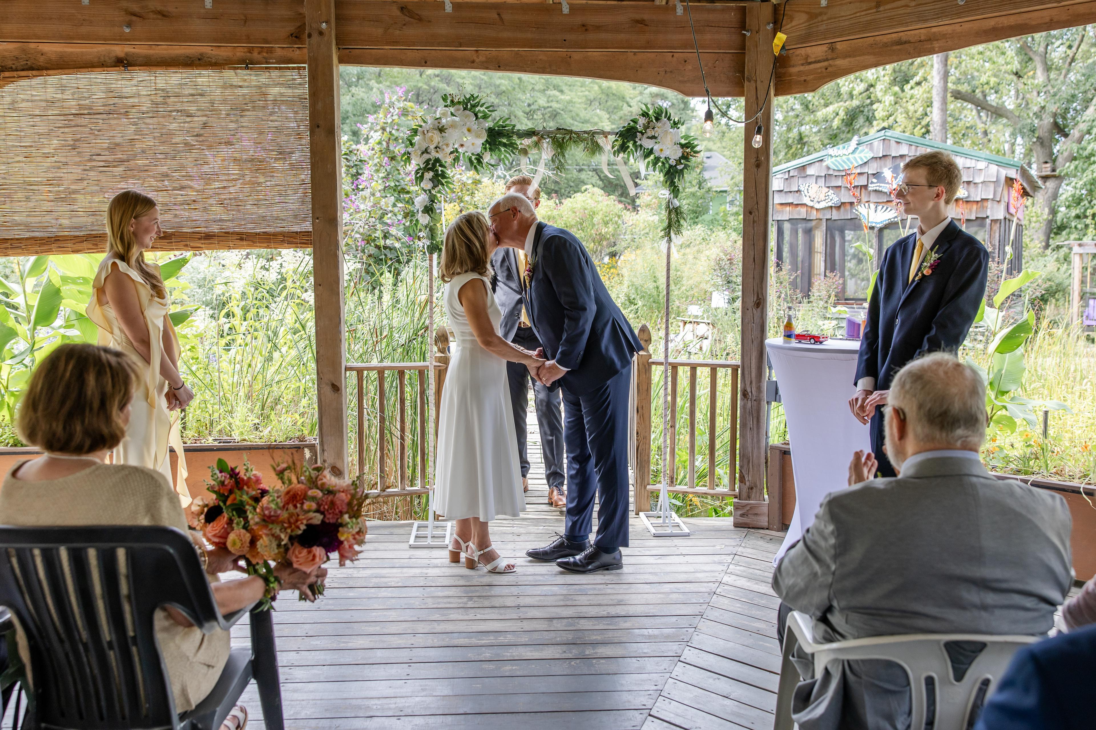 Shelly and Bill's Wedding Day at Detroit Abloom