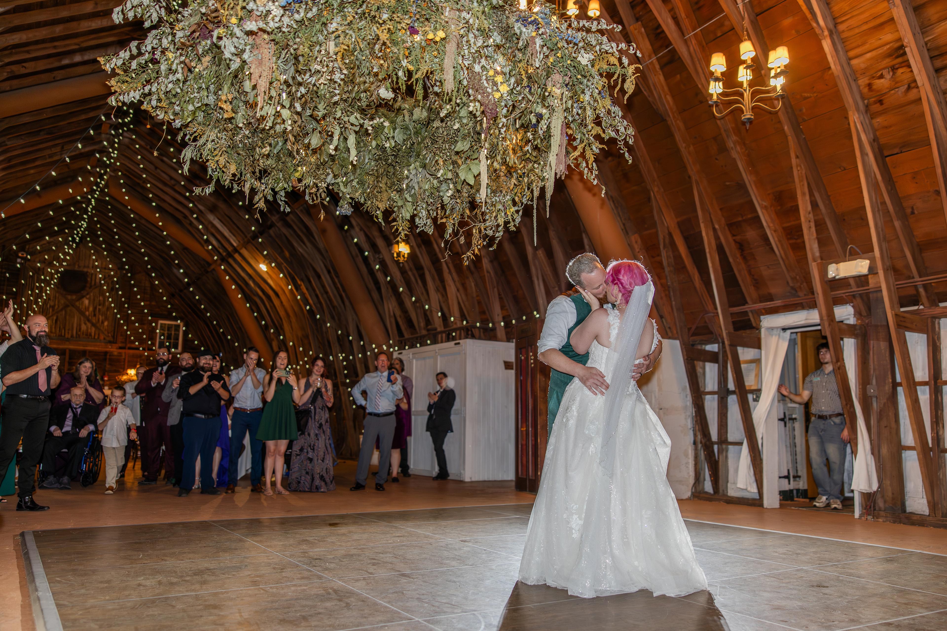 A Unique Wedding Story at The Blue Dress Barn