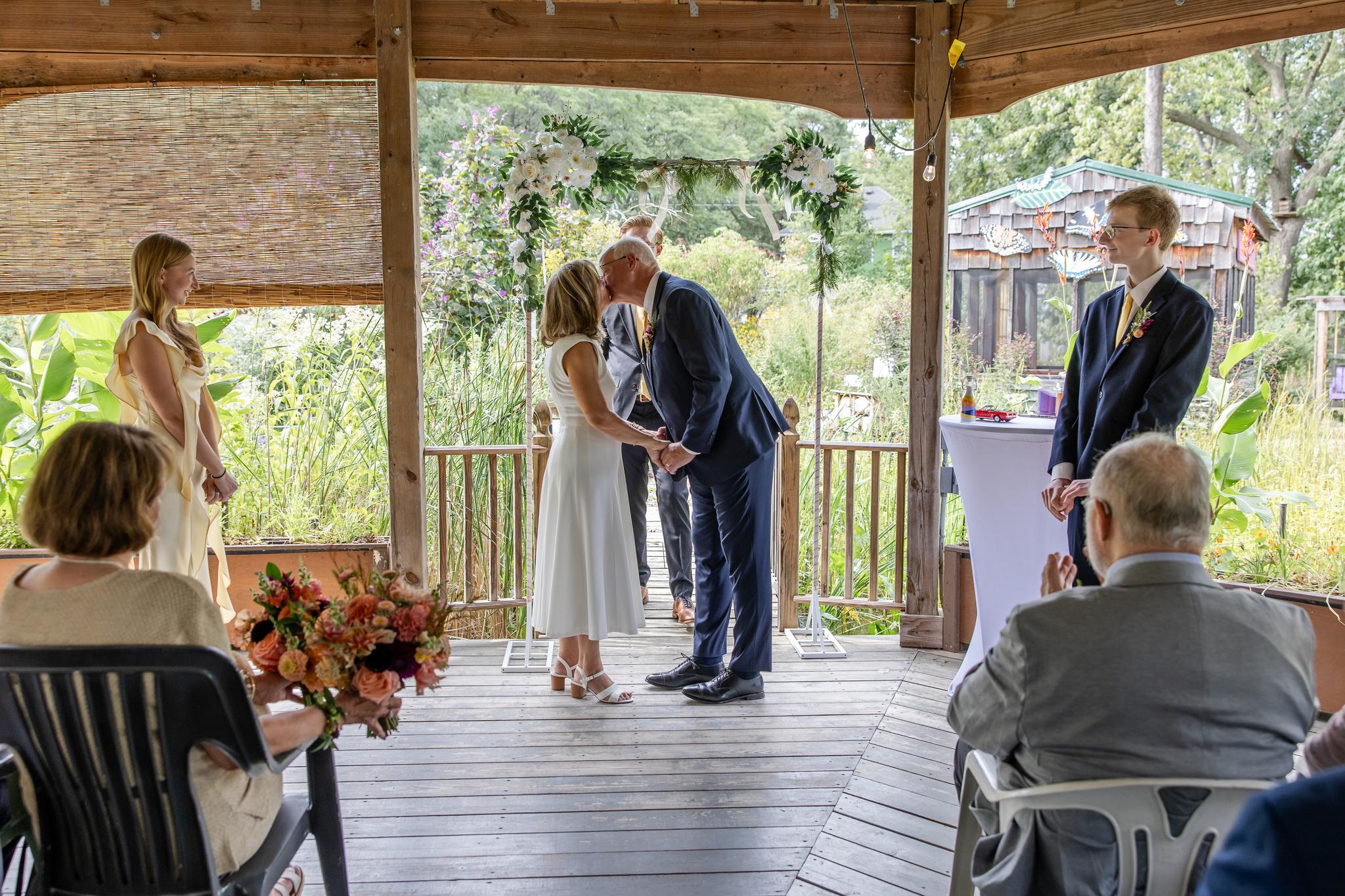 Shelly and Bill's Wedding Day at Detroit Abloom