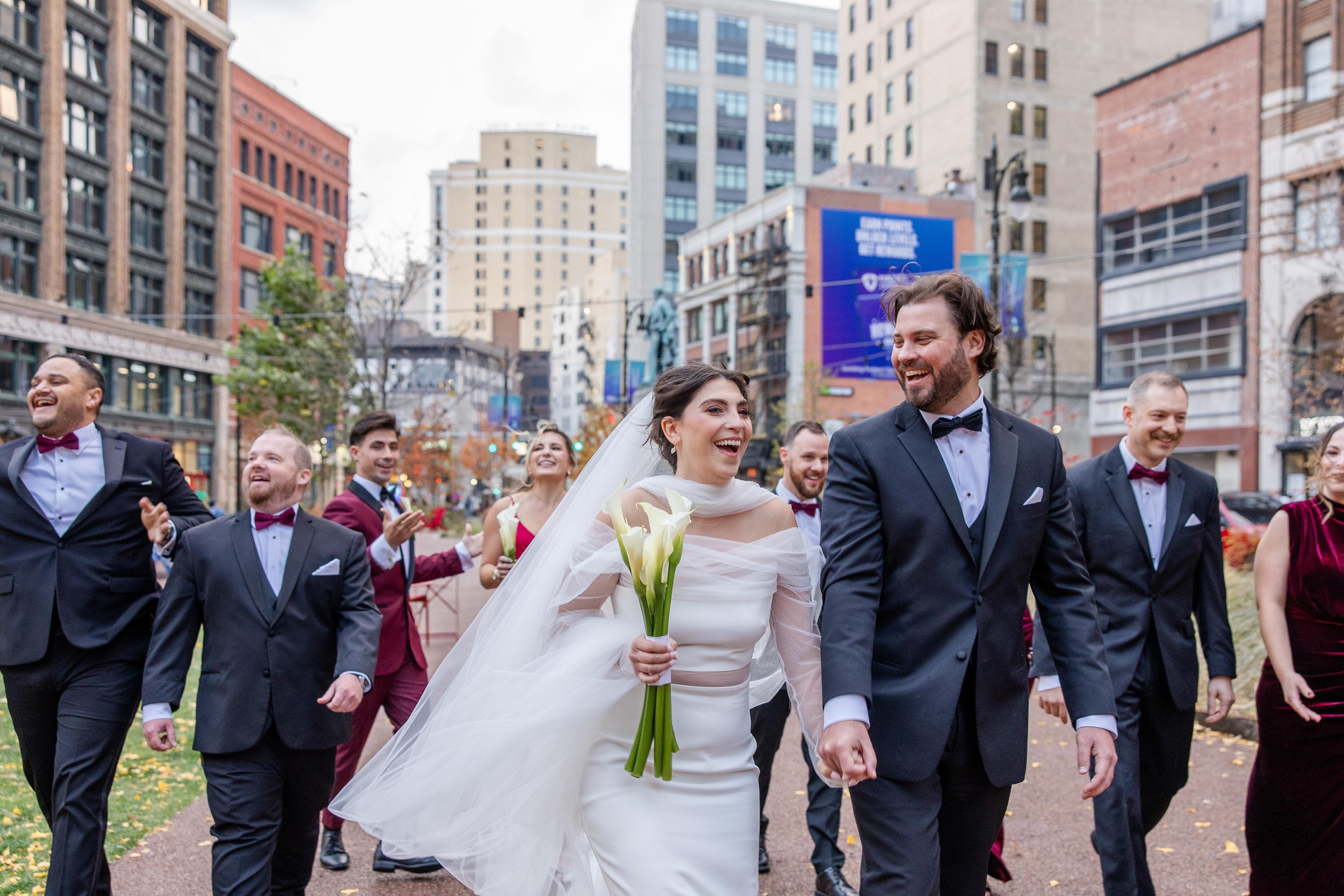 A Day to Remember: Lydia and Michael's Downtown Detroit Wedding