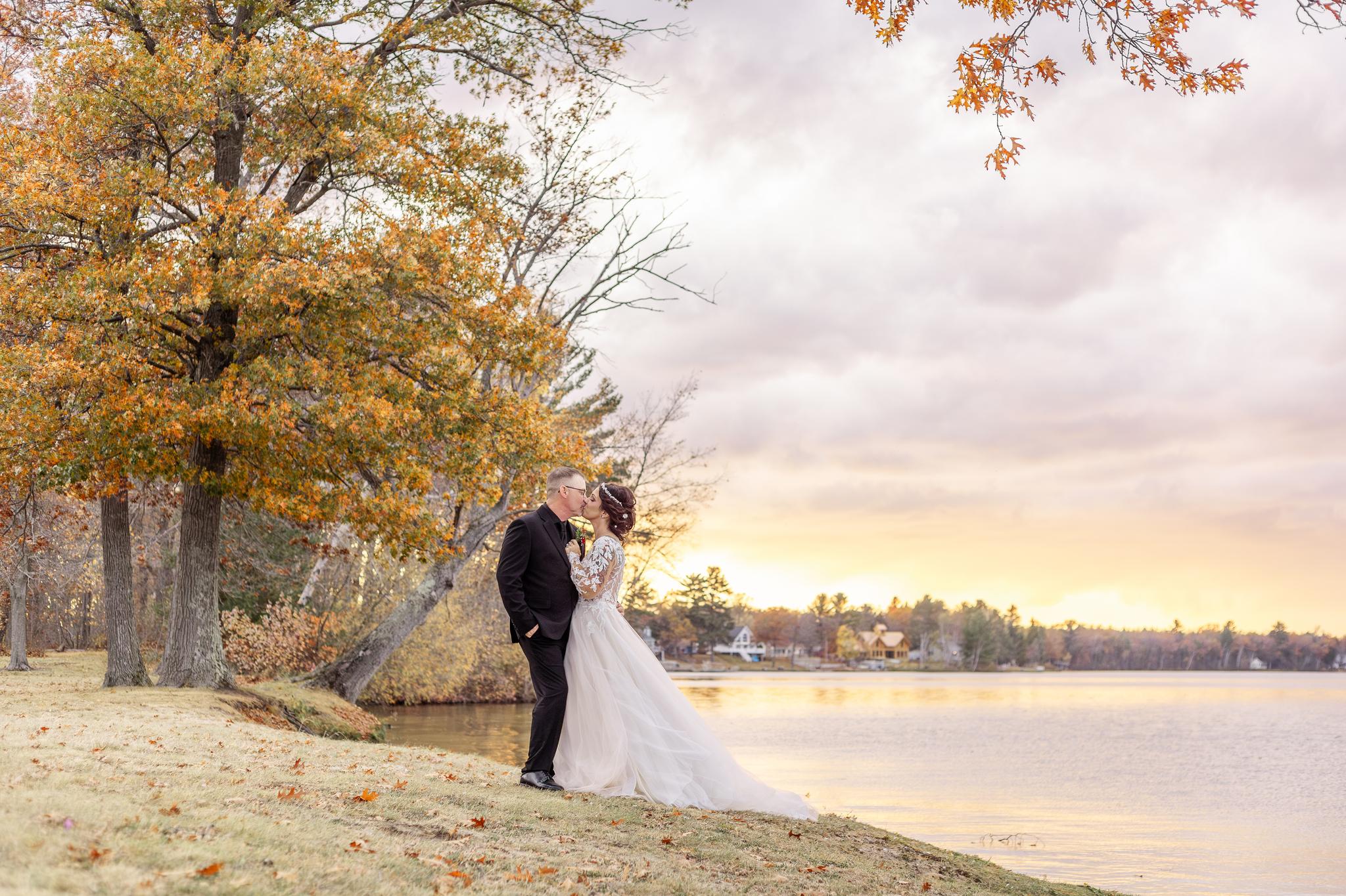 A Spooky Spectacular: Jessica and Darryl's Halloween Wedding at Warrior Pavilion, Oscoda, Michigan