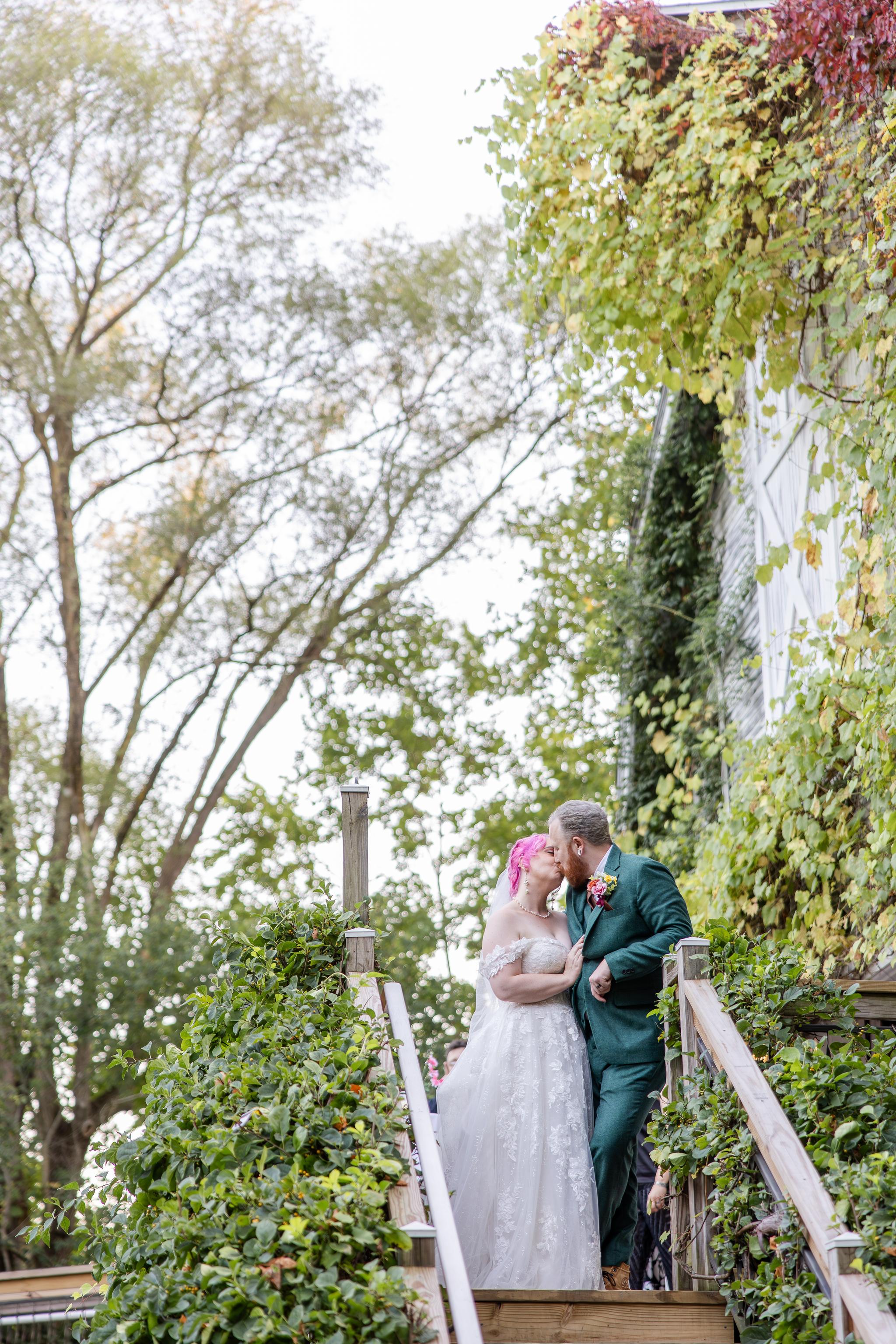 A Unique Wedding Story at The Blue Dress Barn