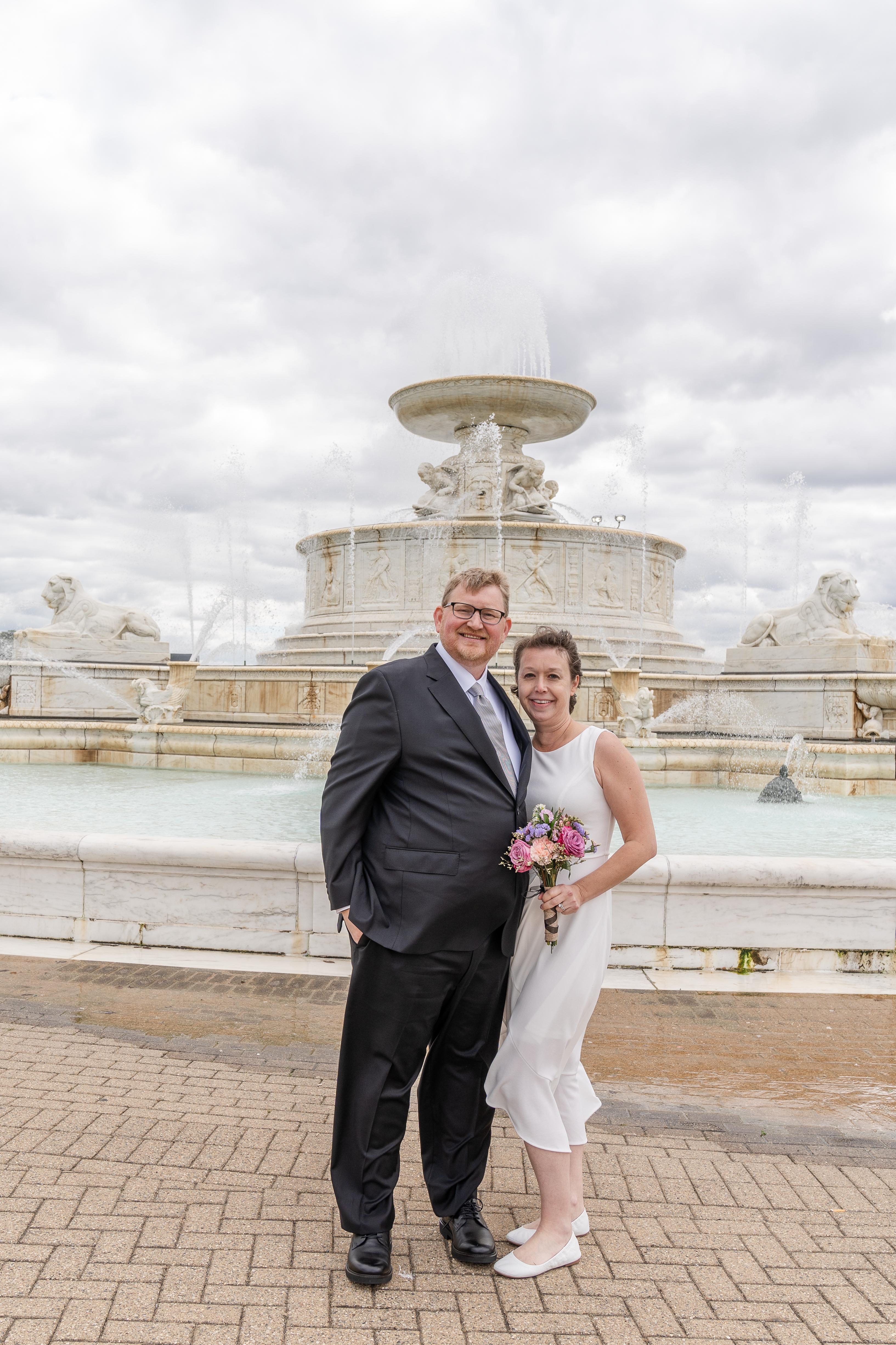 An Intimate Wedding Overview: Emily and Gary tie the knot at Belle Isle, Detroit