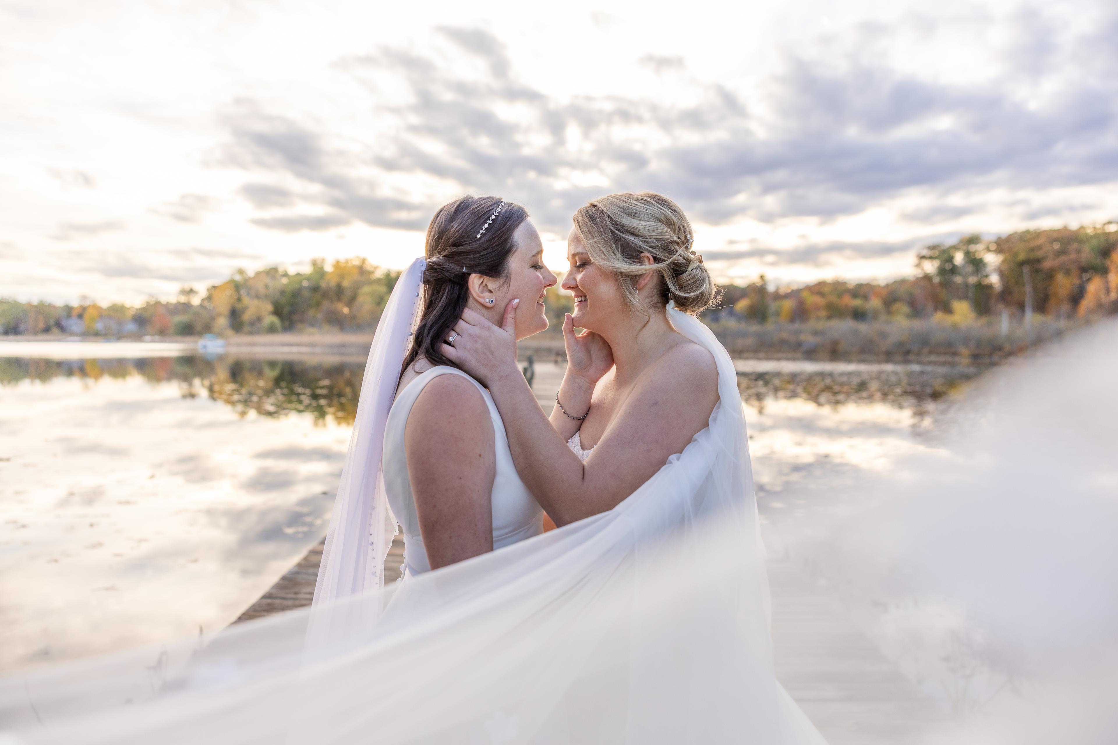 Elizabeth & Katie’s Fall Wedding at the Garden of Eden in Commerce, Michigan